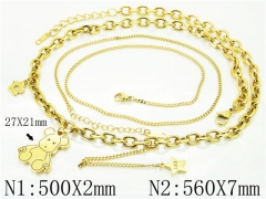 HY Wholesale Necklaces Stainless Steel 316L Jewelry Necklaces-HY32N0625HKQ