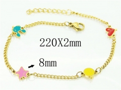HY Wholesale Bracelets 316L Stainless Steel Jewelry Bracelets-HY25B0279HIC
