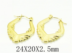 HY Wholesale Earrings 316L Stainless Steel Fashion Jewelry Earrings-HY70E0737LX