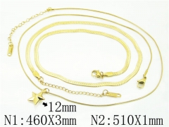 HY Wholesale Necklaces Stainless Steel 316L Jewelry Necklaces-HY59N0155HDF