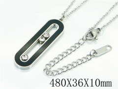 HY Wholesale Necklaces Stainless Steel 316L Jewelry Necklaces-HY80N0541NLD