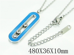 HY Wholesale Necklaces Stainless Steel 316L Jewelry Necklaces-HY80N0543NL