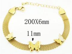 HY Wholesale Bracelets 316L Stainless Steel Jewelry Bracelets-HY32B0430HZL