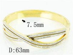 HY Wholesale Bangles Stainless Steel 316L Fashion Bangle-HY19B0959HOW