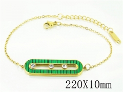 HY Wholesale Bracelets 316L Stainless Steel Jewelry Bracelets-HY80B1330OD