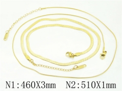 HY Wholesale Necklaces Stainless Steel 316L Jewelry Necklaces-HY59N0168PT