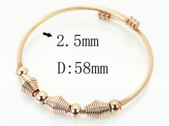 HY Wholesale Bangles Stainless Steel 316L Fashion Bangle-HY38B0661HLD