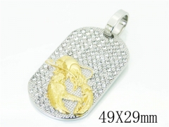 HY Wholesale Pendant 316L Stainless Steel Jewelry Pendant-HY13P1782HJX