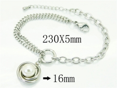 HY Wholesale Bracelets 316L Stainless Steel Jewelry Bracelets-HY59B1041MX