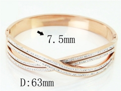 HY Wholesale Bangles Stainless Steel 316L Fashion Bangle-HY19B0960HOA