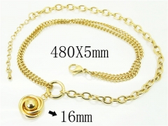 HY Wholesale Necklaces Stainless Steel 316L Jewelry Necklaces-HY59N0058OLA