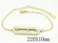 HY Wholesale Bracelets 316L Stainless Steel Jewelry Bracelets-HY80B1326OQ