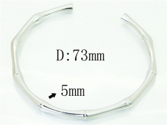 HY Wholesale Bangles Stainless Steel 316L Fashion Bangle-HY64B1488OLX