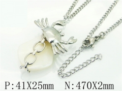 HY Wholesale Necklaces Stainless Steel 316L Jewelry Necklaces-HY92N0396HJU