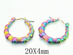 HY Wholesale Earrings 316L Stainless Steel Fashion Jewelry Earrings-HY70E0764LC
