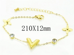 HY Wholesale Bracelets 316L Stainless Steel Jewelry Bracelets-HY32B0441PQ