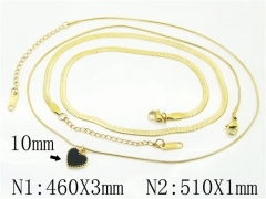 HY Wholesale Necklaces Stainless Steel 316L Jewelry Necklaces-HY59N0139HWW