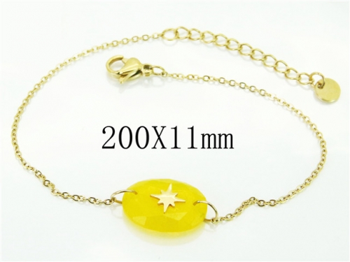HY Wholesale Bracelets 316L Stainless Steel Jewelry Bracelets-HY52B0056HIE