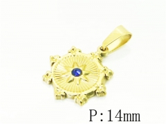 HY Wholesale Pendant 316L Stainless Steel Jewelry Pendant-HY12P1372JE