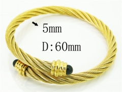 HY Wholesale Bangles Stainless Steel 316L Fashion Bangle-HY38B0704HJR