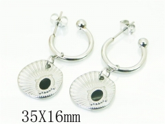 HY Wholesale Earrings 316L Stainless Steel Fashion Jewelry Earrings-HY25E0739LL