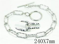 HY Wholesale Bracelets 316L Stainless Steel Jewelry Bracelets-HY70B0500JW