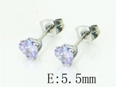 HY Wholesale Earrings 316L Stainless Steel Fashion Jewelry Earrings-HY81E0504JIC