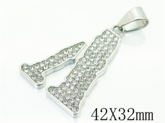 HY Wholesale Pendant 316L Stainless Steel Jewelry Pendant-HY13P1887HZL