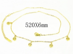 HY Wholesale Necklaces Stainless Steel 316L Jewelry Necklaces-HY80N0557NE