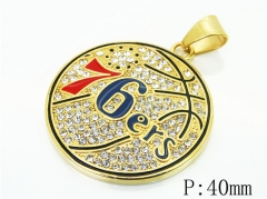 HY Wholesale Pendant 316L Stainless Steel Jewelry Pendant-HY13P1852HKS