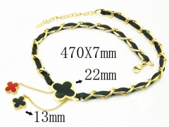 HY Wholesale Necklaces Stainless Steel 316L Jewelry Necklaces-HY32N0596HJQ
