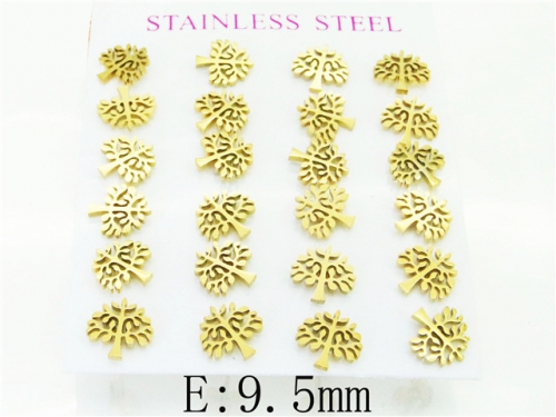 HY Wholesale Earrings 316L Stainless Steel Fashion Jewelry Earrings-HY56E0162HIW
