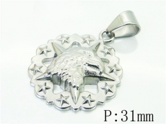 HY Wholesale Pendant 316L Stainless Steel Jewelry Pendant-HY13P1853OQ