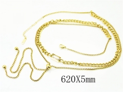 HY Wholesale Necklaces Stainless Steel 316L Jewelry Necklaces-HY32N0602HJF