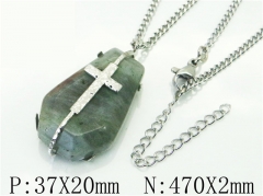 HY Wholesale Necklaces Stainless Steel 316L Jewelry Necklaces-HY92N0394HJS