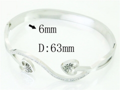 HY Wholesale Bangles Stainless Steel 316L Fashion Bangle-HY80B1351HHL