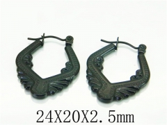 HY Wholesale Earrings 316L Stainless Steel Fashion Jewelry Earrings-HY70E0740LR