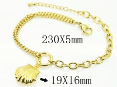 HY Wholesale Bracelets 316L Stainless Steel Jewelry Bracelets-HY59B1065NX