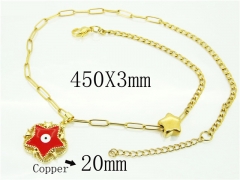 HY Wholesale Necklaces Stainless Steel 316L Jewelry Necklaces-HY62N0479HEE