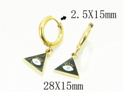 HY Wholesale Earrings 316L Stainless Steel Fashion Jewelry Earrings-HY25E0726ML