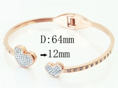 HY Wholesale Bangles Stainless Steel 316L Fashion Bangle-HY19B0982HME