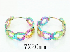 HY Wholesale Earrings 316L Stainless Steel Fashion Jewelry Earrings-HY70E0779LX
