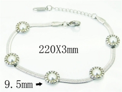 HY Wholesale Bracelets 316L Stainless Steel Jewelry Bracelets-HY59B1080MX