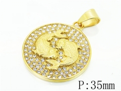 HY Wholesale Pendant 316L Stainless Steel Jewelry Pendant-HY13P1832HIR