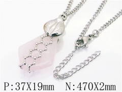 HY Wholesale Necklaces Stainless Steel 316L Jewelry Necklaces-HY92N0388HJC