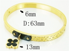 HY Wholesale Bangles Stainless Steel 316L Fashion Bangle-HY80B1315HML