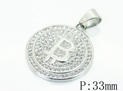HY Wholesale Pendant 316L Stainless Steel Jewelry Pendant-HY13P1828HHW