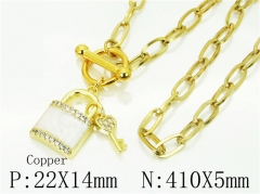 HY Wholesale Necklaces Stainless Steel 316L Jewelry Necklaces-HY62N0474HIE