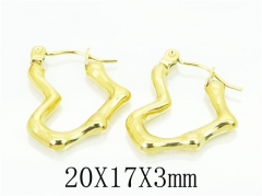 HY Wholesale Earrings 316L Stainless Steel Fashion Jewelry Earrings-HY70E0752LA
