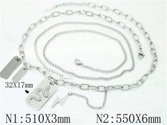 HY Wholesale Necklaces Stainless Steel 316L Jewelry Necklaces-HY32N0590HHX